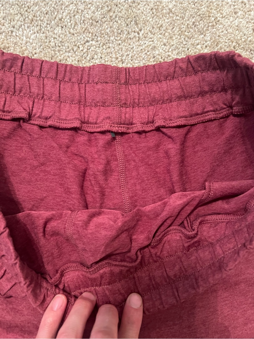 Vuori Red Athletic Drawstring Shorts L - Picture 2 of 5
